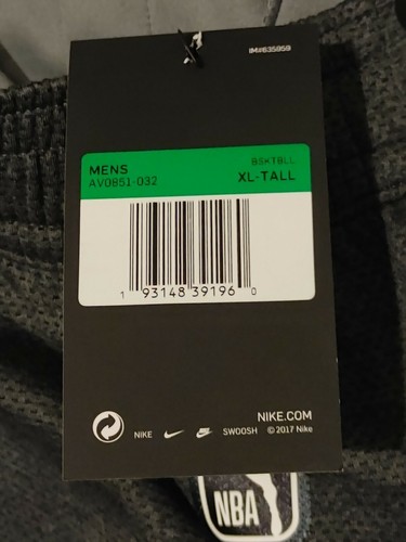 Pantalones Nike NBA New York Knicks Tear Away Therma Flex X-Large Alto AV0836-032 - Imagen 8 de 8