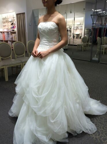 Vera Wang Ava Wedding Dress Gown Size 4 Street Size 0 | eBay Vera Wang Ava Wedding Dress Gown Size 4 Street Size 0 | eBay