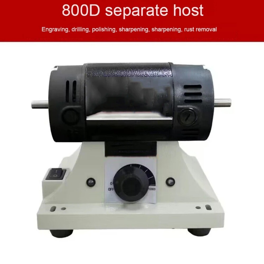 High-Power Bench Grinder for Woodworking & Jade Carving Polishing