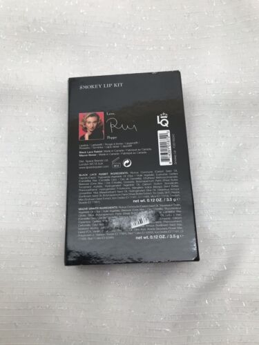 Lipstick Queen Smokey Lip Kit - Black Lace Rabbit & Mauve Sinner Full Size NEW - Picture 4 of 8
