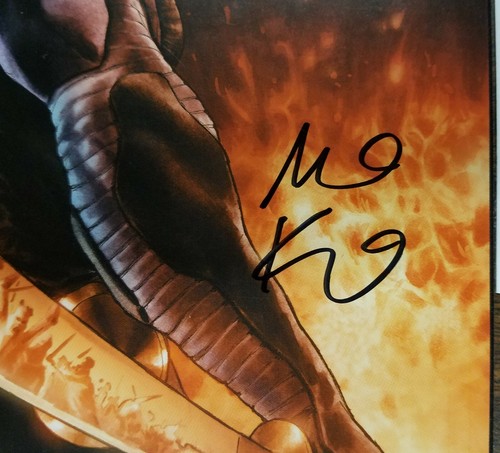 Ninjak (2015) #16 & 17 EACH SIGNED Matt Kindt w/ Notarized Witness of Signature - Picture 10 of 16