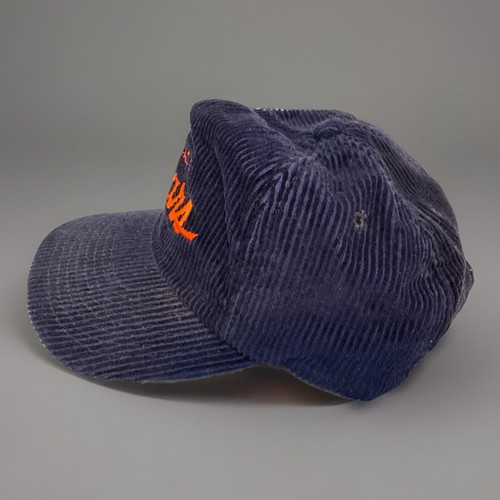 Vintage Chicago Bears Corduroy Hat Adjustable Clark Griswold Christmas Vacation - Picture 3 of 10