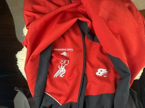 LFC New Balance Red/Black Outer Jacket - Excellent condition. Liverpool Football - Picture 3 of 4