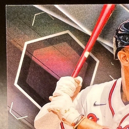 2023 Topps Chrome Black Vaughn Grissom Rookie Card RC #/199 Braves Red Sox - Image 2 of 4