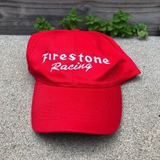 FIRESTONE RACING Baseball Hat Men's One Size Red Adjustable Cap