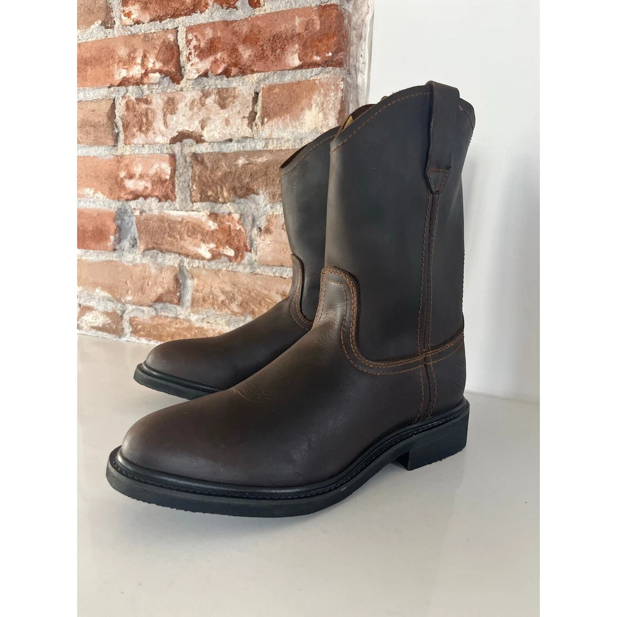 Bonanza 10 Inch Steel Toe Leather Work Boots Men\'s US‎ 8.5 EU 41.5 BONANZA Men main image 4