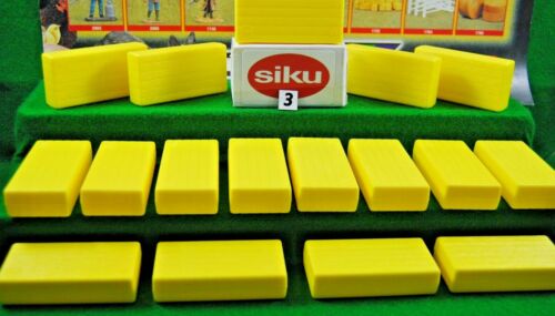 Lotto vario 1:32 SIKU FARM 7063 PAGLIA DI FIENO BALLE ROTONDE & BALLE QUADRATE Miscela Dimensioni - Foto 10 di 30