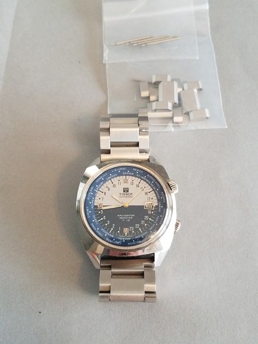 Tissot Automatic Navigator Seastar T-12 24HR Dial World time Cal 798 - Picture 9 of 21