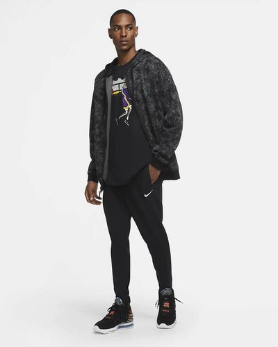 CHAQUETA LIMITADA NIKE LEBRON JAMES LIGHTNING CAMUFLAJE ""AKRON EE. UU."" LANA CON CREMALLERA XL - Imagen 4 de 12