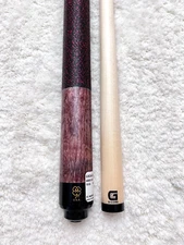 McDermott GS09 Pool Cue w/ 13mm G-Core Shaft, FREE HARD CASE (Red/Grey Stain)