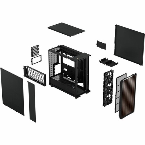 Fractal Design FD-C-NOR1X-02 North XL - Charcoal Black - Steel, Tempered Glass - Picture 12 of 16