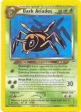 Neo Destiny Rare - Dark  Ariados Pokemon Card 17/105