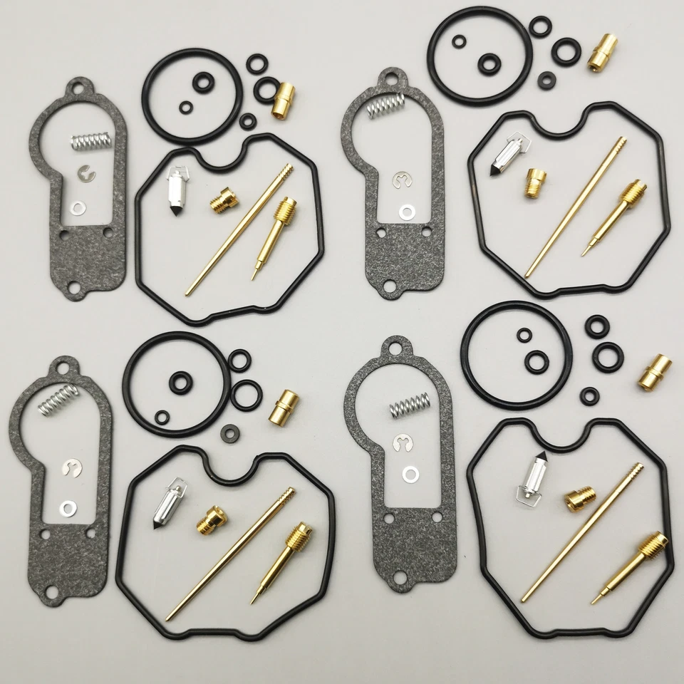 KIT DE REPARACIÓN DE CARBURADOR 4 Set para Honda CB650 1979-1980,CB650C Custom 1980 Foto 4 de 4