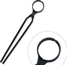 Flask Tongs , 27" Foundry Crucible 4" Día Refining Melting Casting Gold Silver