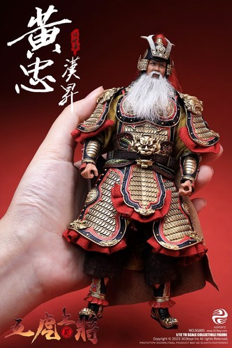 303TOYS THREE KINGDOMS ON PLAM Huang Zhong 6in Action Figure Doll Model SG005 - Picture 8 of 8