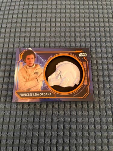 2021 Topps Star Wars Battle Plans Helmet Medallion Relic Cards U Pick! New Mint - Picture 1 of 10