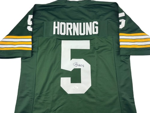 Paul Hornung Signed Autographed Jersey JSA COA Green Bay Packers HOF