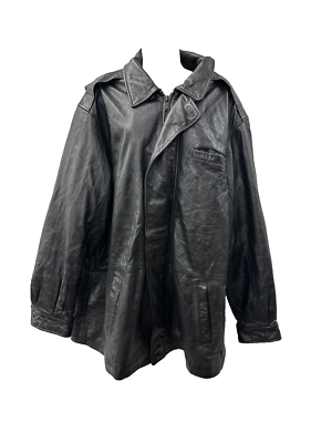 Vintage 00s Y2K Wilsons Women's 2X Black Leather Bomber Moto Vintage 00s Y2K Wilsons Women's 2X Black Leather Bomber Moto