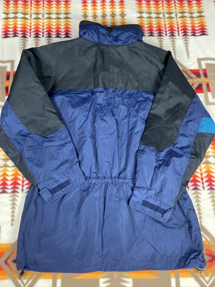 Columbia Sportswear West Ridge Parka Jacket Mens Sz L Vintage 90s