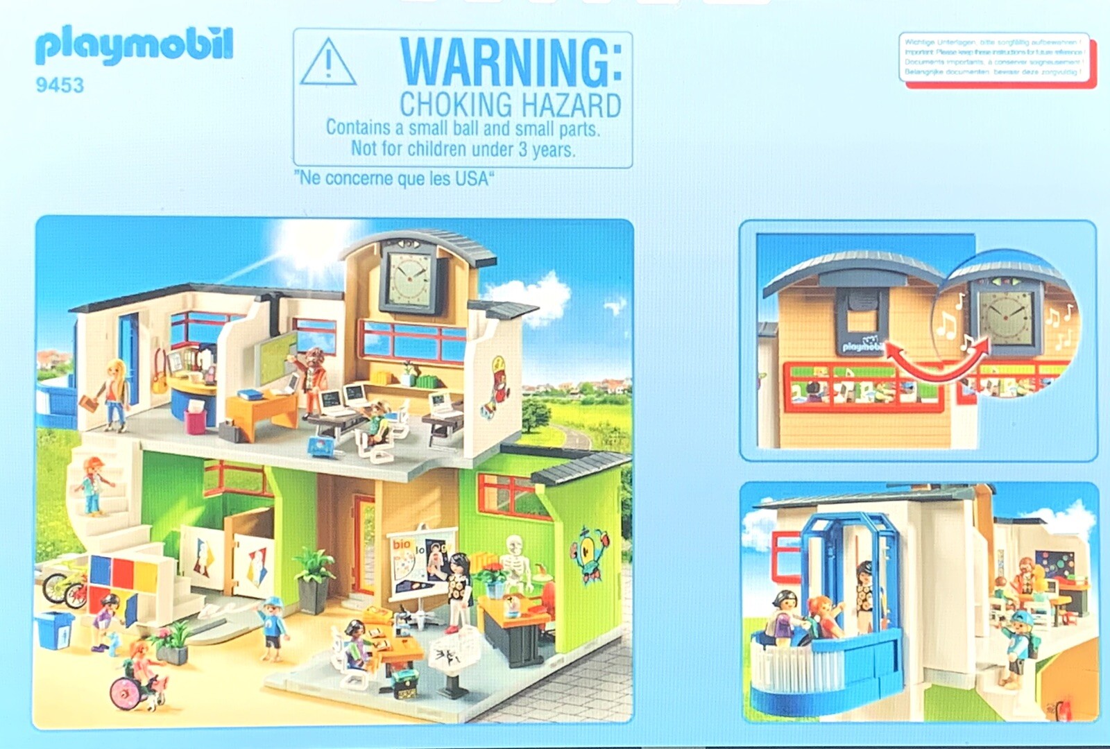 Playmobil 9453 School Building Playset Complete Elevator Only 30081702