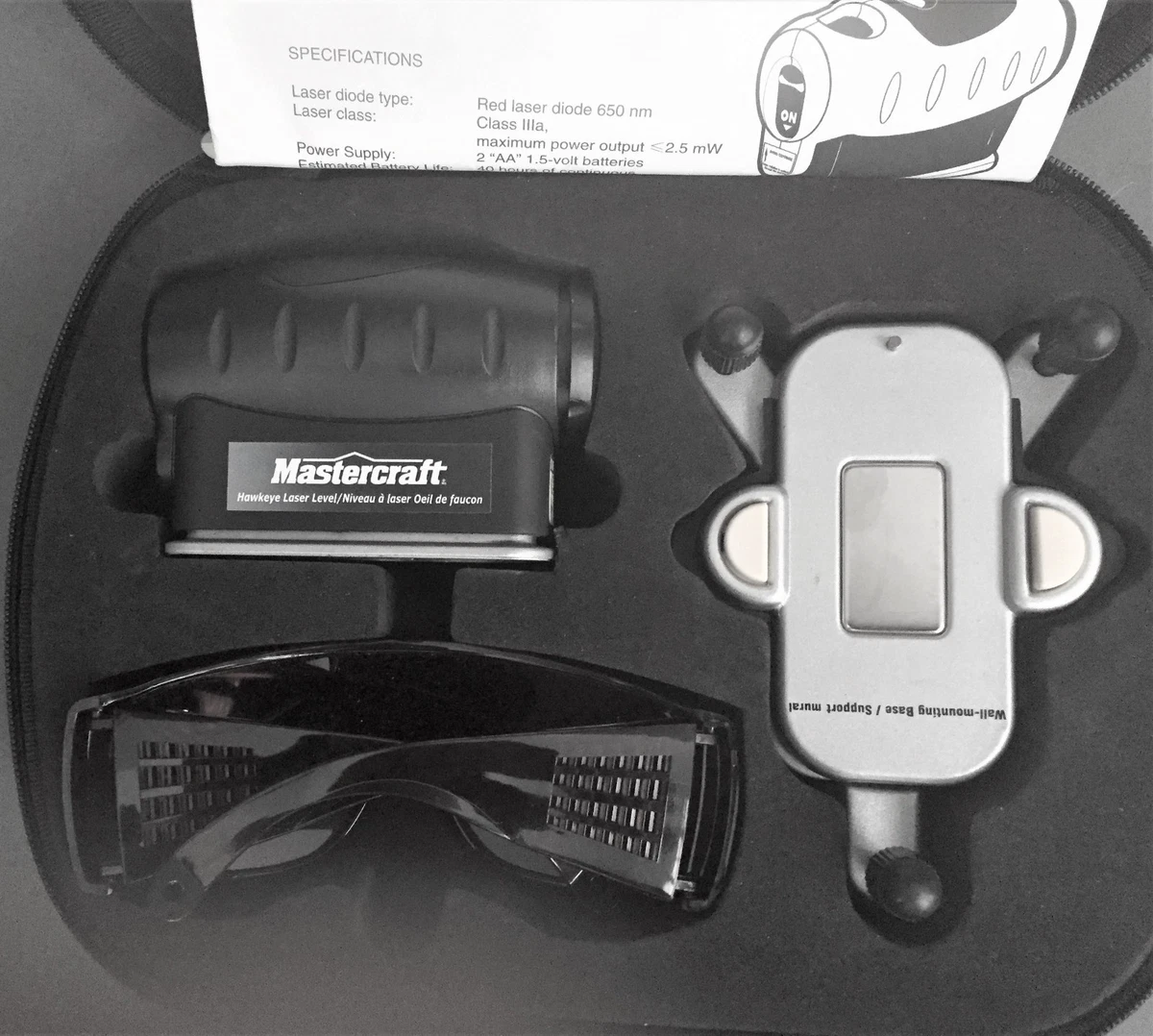 Mastercraft Hawkeye Laser Level