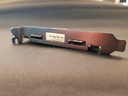 External SATA Module 2x SATA & MOLEX External and Internal - Afbeelding 2 van 4