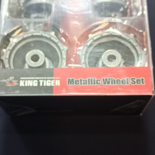 RC VS Tank 1/24 Metal Wheel Set (2 Sides) German King Tiger 1:24 VSTANK WW2 NEW - Picture 4 of 8