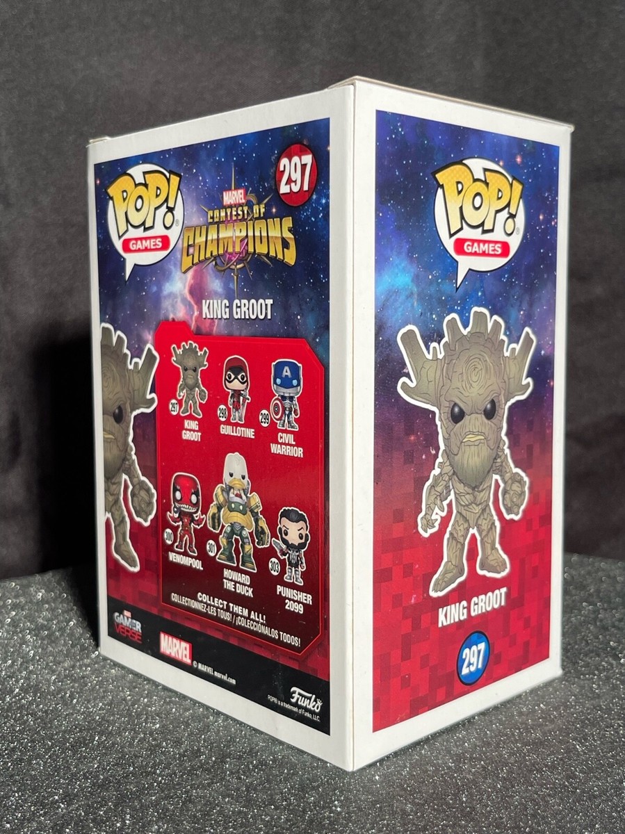 Funko Pop Games #297 KING GROOT from Contest of Champions Funko Pop Games #297 KING GROOT from Contest of Champions