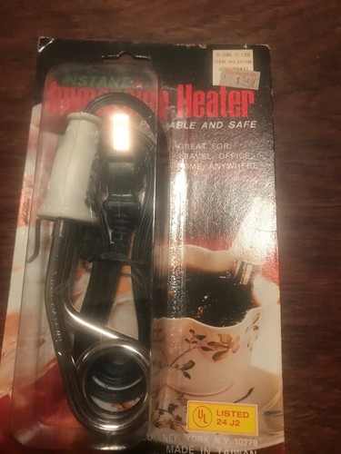 Nuevo Calentador Instantáneo De Colección Nuevo Stock Antiguo Inmersión Woolworth CH 106 - Imagen 2 de 5