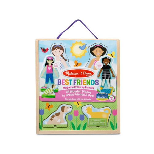 Best Friends Set Gioco Vestire Magnetico Melissa & Doug 19314 - Foto 6 di 8
