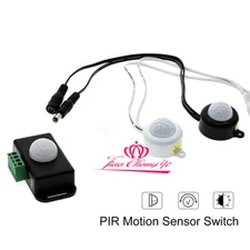 DC12-24V Plug Automatic Infrared PIR Human Body Motion Sensor Switch LED Strip