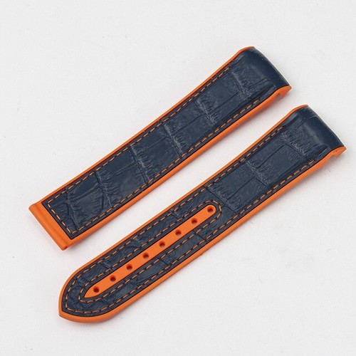 Silicone Watch Strap Band Repalcement 20mm/22mm For Omega Seamaster - Picture 4 of 15