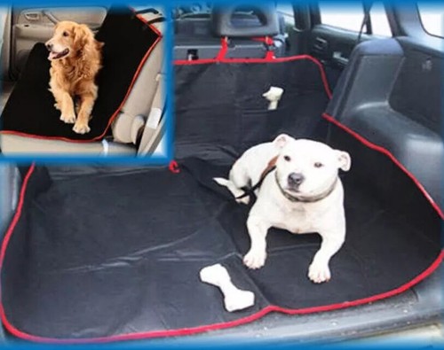 Car Boot Trunk Liner Heavy Duty Rear Seat Protector Pet Hammock 3in1 - Picture 61 of 62