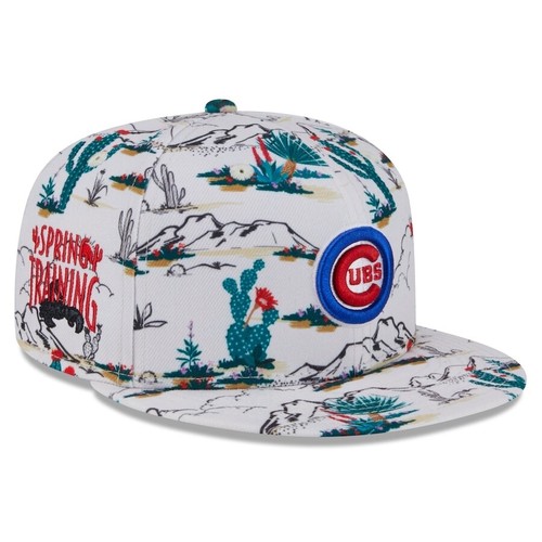 Chicago Cubs New Era MLB 2025 Spring Training Cactus League Snapback Hat - NWT - 第 4/6 張圖片