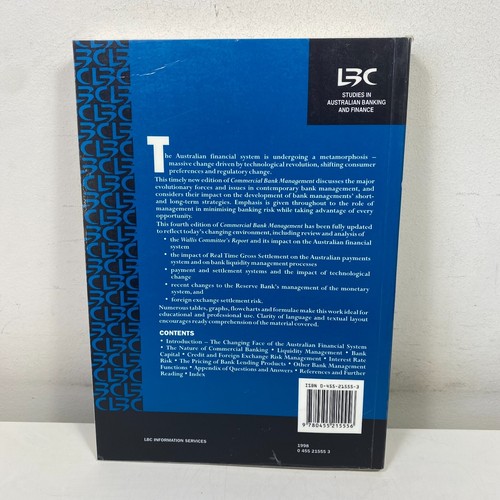 Commercial Bank Management 4th Edition by Ray De Lucia & John Peters - Picture 2 of 11