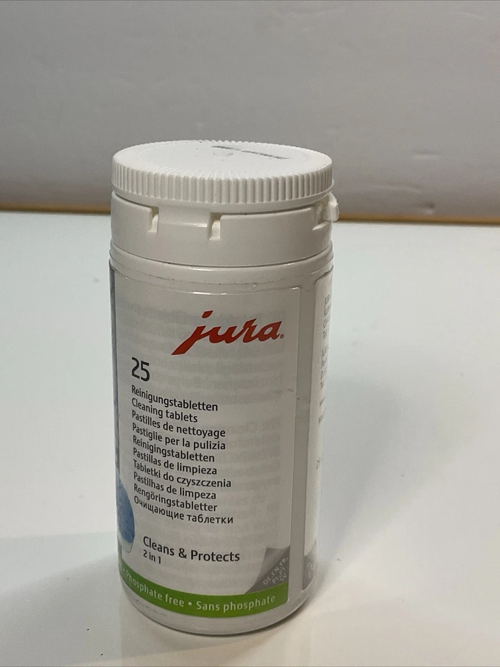Jura 2-Phase Cleaning Tablets for Fully Automatic Coffee Machines, 25 Count - Image 3 of 4