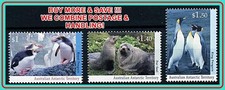 AUSTRALIA ANTARCTIC 1993 POLAR ANIMALS & BIRDS MNH SEALS, PENGUINS