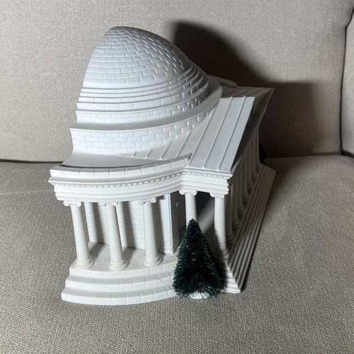 Prendedor y pergamino de Jefferson Memorial Patriot Colección Orgullo Americano Departamento 56 SIN caja - Imagen 7 de 19