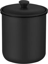 Stainless Steel Car Ashtray with Lid, Windproof Portable Cigarette Butt Bucket