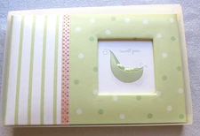New Pepper Pot Sweat Pea Photo Album Hold 30  5 x 7 Photos GC
