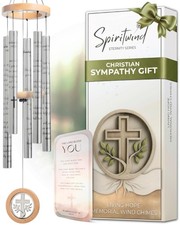 Living Hope Christian Memorial Wind Chimes for Loss of Loved One - Beautifull...