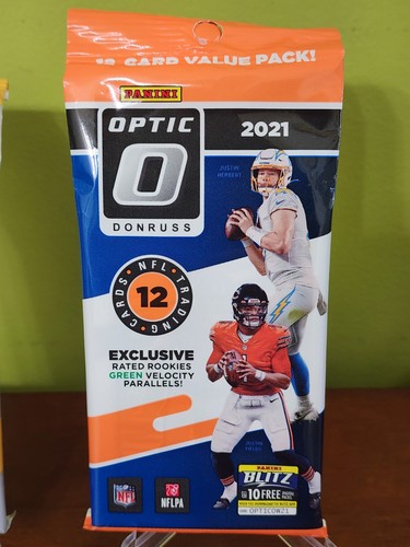 2020 & 2021 Donruss Optic NFL Football Value Pack Lot. Sealed 2 Pack Lot. - Picture 3 of 6