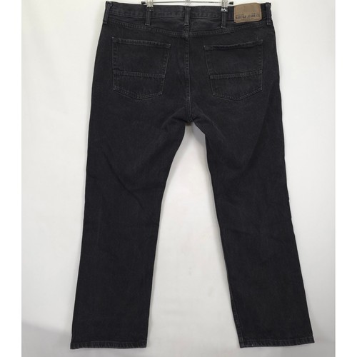 Nautica Jeans Co. 40x30 Black Relaxed Fit Denim Jeans Menswear Classic Pants - Picture 2 of 12