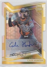 2022 Panini Elite Extra Edition 20/24 Cade Hunter #153 Auto u6m