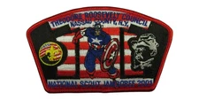 2001 Jamboree Theodore Roosevelt (NY) Council NY JSP RED Bdr (VT2043)