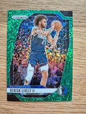 2024-25 Panini Prizm Dereck Lively II Green Sparkle 3/8! 1/1 on Ebay! Very rare!