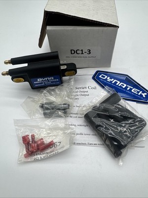 Dynatek Ignition Black Coil 3 ohm Dual Output DC1-3 Mini Coil Miniature DC1-3