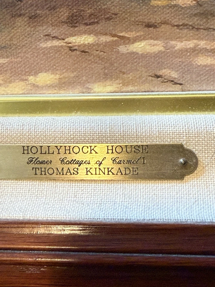 Литография Thomas Kinkade Hollyhock House No1766/3950 с сертификатом - Изображение 3 из 4
