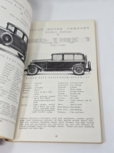 Floyd Clymer Historical Catalogs of 1924 and 1929 Cars - Picture 12 of 14