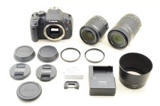 Canon EOS Kiss X7i /Rebal T5i/700D DSLR Camera 18-55,55-250 Near Mint 5693